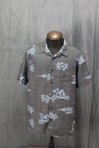 Jack Oneill Button Down shirt - Hawaiian Island Pattern on Grey - Men&#39;s XL - $55.00