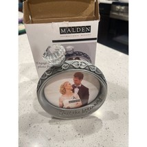 Malden Picture Frame Wedding Engagement Diamond Ring Bling Just the Begi... - $247.81 MXN