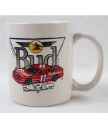 VINTAGE Budweiser Bill Elliott Ceramic Coffee Mug - £11.37 GBP