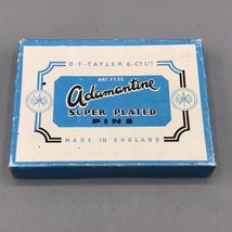 Vintage Admantine Pins Packaging Advertising Design Empty Box - $9.89