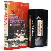 Manila, Open City (1968) Korean VHS Rental [NTSC] Korea Filipino War Rare - £94.42 GBP