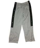 Nike Air Jordan Snap Breakaway Athletic Basketball Pants Gray &amp; Black Sz... - $38.00