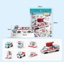 Indonesia 1000 pcs Brick Building Toys Hobbies Minifigures Car Rocket Ca... - $1,155.13 MXN