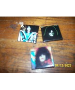 (3) KISS BUTTON Pin Badges Aucoin Canada - $470.41 MXN