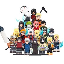Naruto Series Senju Hashirama Madara Might Guy Jiraiya Minato 20pcs Minifigures - €36,28 EUR