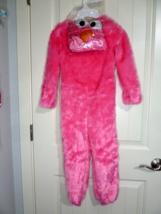 Lola Pink Elmo Sesame Street Costume Childs  size aprox 3 4 5 see measur... - £11.03 GBP