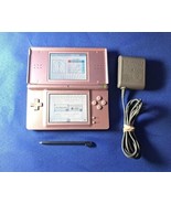 Nintendo DS Lite (USG-001) Pink - Tested - Light Scuffing- Tested WORKS - $93.49