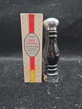 Vintage Avon Charisma Foaming Bath Oil 1969 Salt Shaker Bottle With Box ... - $15.00