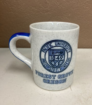 Vintage Pacific University Oregon Ceramic Coffee Mug Cup College School USA - £9.95 GBP