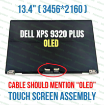 Dell XPS Plus 9320 LCD Screen Assembly OLED 3456x2160 8VXVT - £320.29 GBP