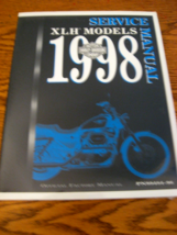 1998 Harley-Davidson XLH Sportster 1200 883 SERVICE Shop Repair MANUAL, NEW - £66.28 GBP