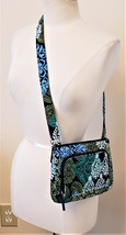 Vera Bradley Cross Body Bag with Organizer Multicolor Dreamer Paisley - $29.97