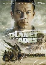 PLANET of the APES (dvd, 2001) Tim Burton&#39;s re-make, Mark Wahlberg - £6.82 GBP
