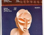3 Dallas Museum of Fine Arts Bulletins 1980&#39;s Texas - $11.88