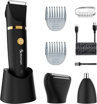 Electric Groin Hair Trimmer Ball Trimmer For Men Body Shaver Trimmer - $35.98