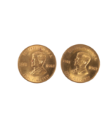 JOHN F KENNEDY Token President JFK Collectible Large Coin Medal Lot of 2 - $18.99 CAD