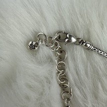 Brighton Silver Tone Chain Necklace 17.5 inches - £17.51 GBP
