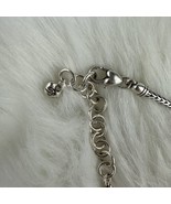 Brighton Silver Tone Chain Necklace 17.5 inches - £17.51 GBP