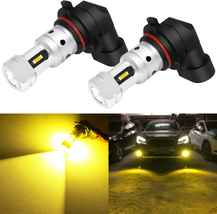 PHINLION 3800 Lumens 9006 Yellow Fog Light Bulbs Super Bright HB4 9006 L... - $27.18