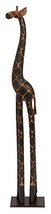 Deco 79 Tall Giraffe Statue, Dark Brown - £102.40 GBP