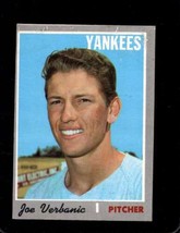1970 Topps #416 Joe Verbanic Vg+ Yankees *X54950 - £0.78 GBP