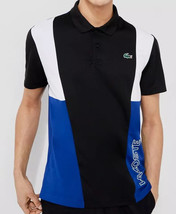 Lacoste Sport Men&#39;s Graphic Breathable moistr Resistant Piqué Polo Shirt... - $49.00