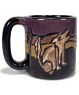 Design by Mara Mexico Large Coffee Mug Mexican Pottery-Coyotes, Cactus-Vtg - €24,19 EUR
