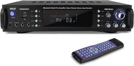 Pyle 4-Channel Bluetooth Home Power Amplifier - 2000 Watt Audio Stereo R... - £161.82 GBP
