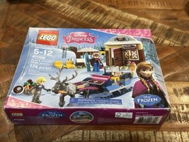 New In Box LEGO Disney Princess Anna &amp; Kristoffs Sleigh Adventure Frozen 41066 - £31.15 GBP