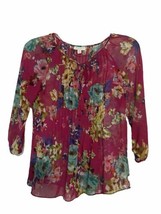 CHARTER CLUB Women Polyester 3/4 Sleeve  Top P/S - $9.89