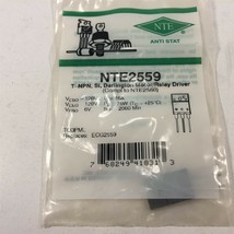 (1) NTE NTE2559 Silicon NPN Transistor Darlington, Motor/Relay Driver - £8.64 GBP