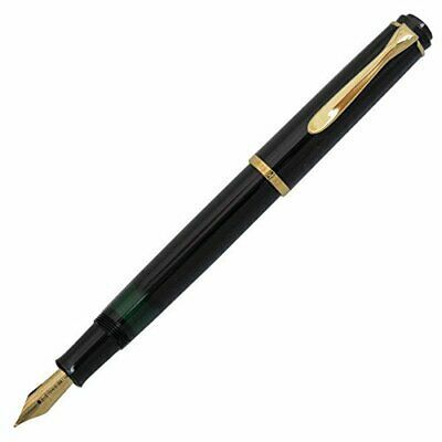 *Pelican fountain pen EF extra fine-shaped black classic M200 regular imports - £95.09 GBP