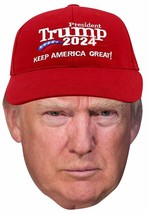 Donald Trump Visage Casquette Keep America Great Wall Vinyle Autocollant Car 11 - £9.38 GBP