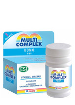 Multicomplex Uomo 30 Tablets Vitamins and minerals complex for man - £19.26 GBP