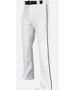 Champro Triple Crown Piped Baseball Pant BP91UA - White/Black - M Medium - $39.06 CAD