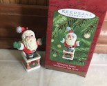 2001 Hallmark Keepsake Christmas Ornament ~ Springing  Santa ~~ jack in ... - £10.96 GBP