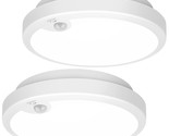 2-Pack Battery Operated Motion Sensor Led Ceiling Light, 7.2Inch Flush M... - $54.99