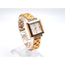 Womens Gruen Watch 20mm New Battery Reversible Band Gold And Two-Tone GR... - £12.98 GBP