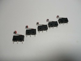 5x Lot Pack Micro Roller Switch Power Button Clicker 5A 125 250 V 10T85 ... - $11.39