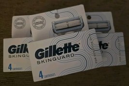 3 Pks Gillette SkinGuard Razor Blade Refills Sensitive Skin 4 Ct(Y66) - $45.66