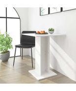 Bistro Table White 23.6&quot;x23.6&quot;x29.5&quot; Engineered Wood - €68,54 EUR