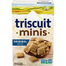 24 Boxes of Triscuit Minis Original Crackers With Sea Salt 200g Each - £75.79 GBP
