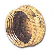 NEW LOT OF 4 GILMOUR 05HCC BRASS GARDEN WATER HOSE CAPS - £19.69 GBP