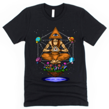 Psychedelic Buddha Illuminati Meditation Zen Hippie T-Shirt - £21.94 GBP