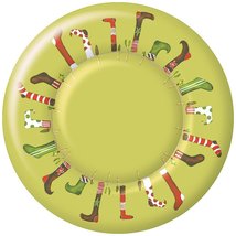 Ideal Home Range Boston International 8 Count Paper Dessert Plates, Crazy Christ - £10.38 GBP