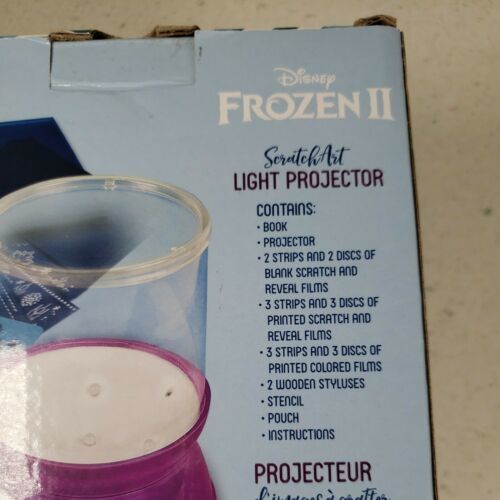 BNIB DISNEY FROZEN 2 SCRATCH-ART LIGHT SHOW PROJECTOR NOKK ELSA ANNA Item image 12
