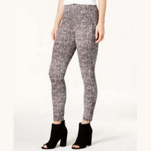 Bar III Women&#39;s Black Printed High Waist Leggings, Size Medium - £17.58 GBP