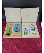 VTG 1970s Chas Goren Playing Cards 2 Double Deck Sets Giant Index Bridge - £17.15 GBP