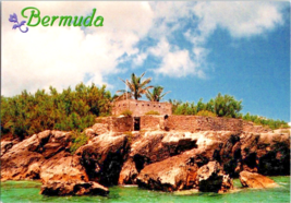 Postcard Bermuda Gaate&#39;s Fort St. George&#39;s Build 1620 Head of Town  6 x 4 ins. - £3.90 GBP