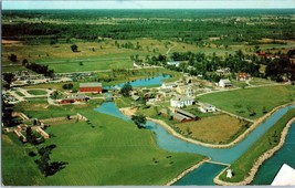 Aerial View of Upper Canada Village Ontario Canada Postcard - £5.78 GBP